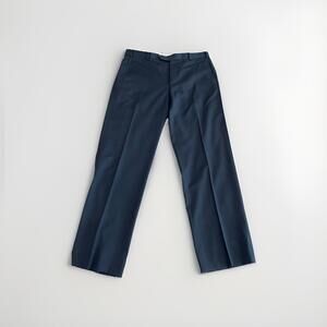 ZANELLA MENS DRESS PANTS TODD 38x30 NAVY BLUE RP $300+ MADE IN ITALY GREAT COND!